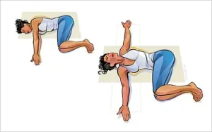 ઓપન બુક સ્ટ્રેચ