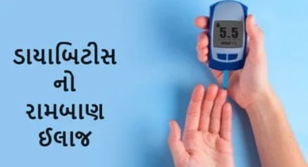 ડાયાબિટીસ નો રામબાણ ઈલાજ