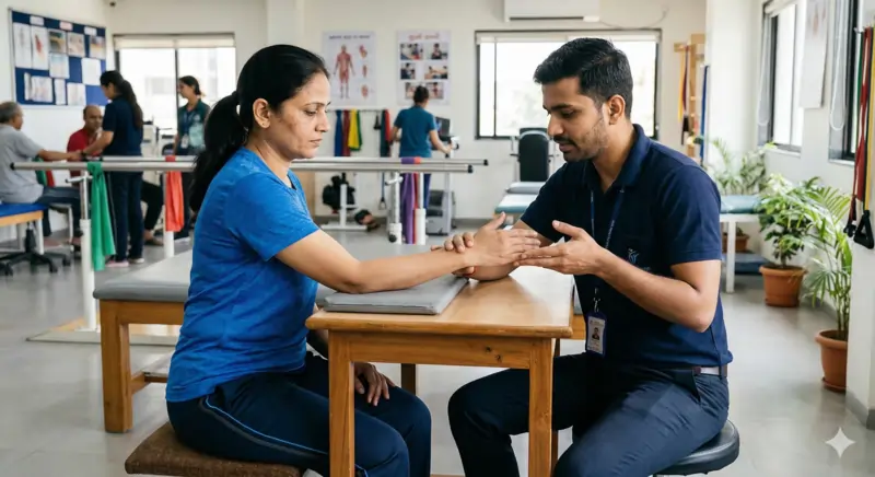 Forearm Pronation – હથેળી જમીન તરફ ફેરવવી