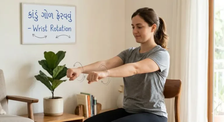 Wrist Rotation – કાંડું ગોળ ફેરવવું