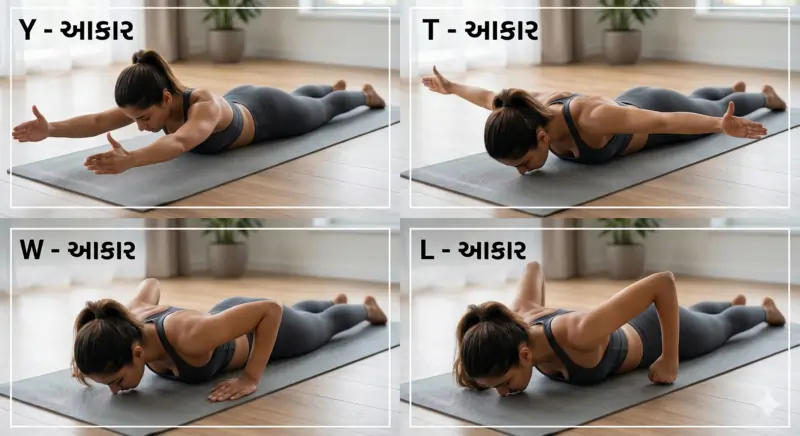 Y-T-W-L કસરતો