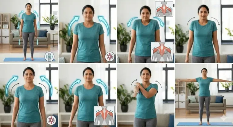 ખભા ગોળ ફેરવવા