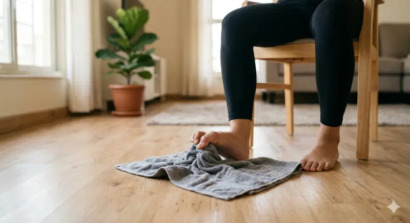 ટુવાલ સ્ક્રન્ચ