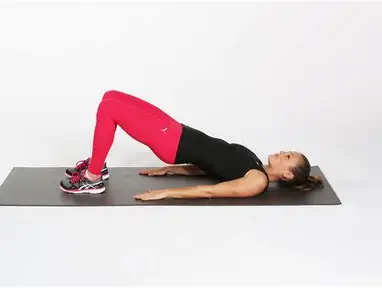 બ્રિજિંગ – કમર ઊંચી કરવાની કસરત (સેતુબંધાસન)