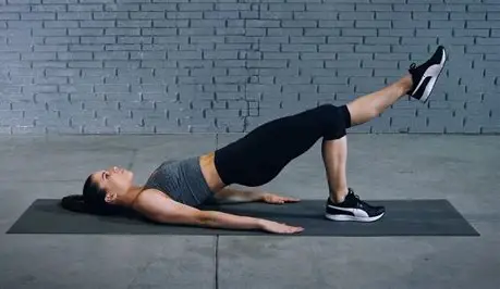 સિંગલ લેગ બ્રિજ