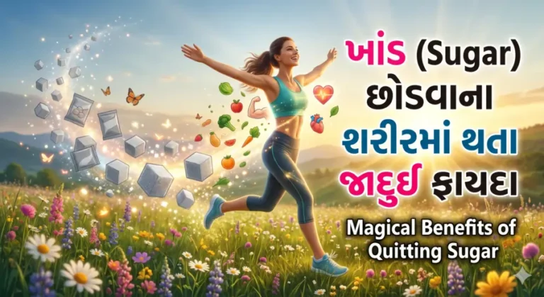 ખાંડ (Sugar) છોડવાના શરીરમાં થતા જાદુઈ ફાયદા