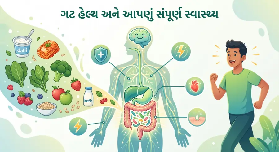 ગટ હેલ્થ (Gut Health) અને આપણું સંપૂર્ણ સ્વાસ્થ્ય