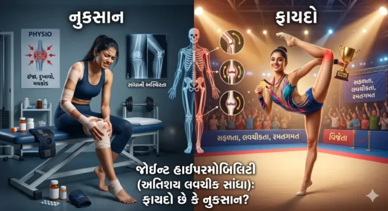 જોઇન્ટ હાઇપરમોબિલિટી (અતિશય લવચીક સાંધા) ફાયદો છે કે નુકસાન