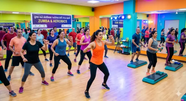 ઝુમ્બા (Zumba) અને એરોબિક્સ મનોરંજન સાથે વજન ઘટાડો