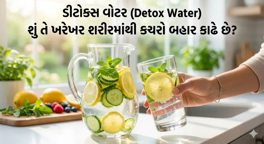 ડીટોક્સ વોટર (Detox Water) શું તે ખરેખર શરીરમાંથી કચરો બહાર કાઢે છે