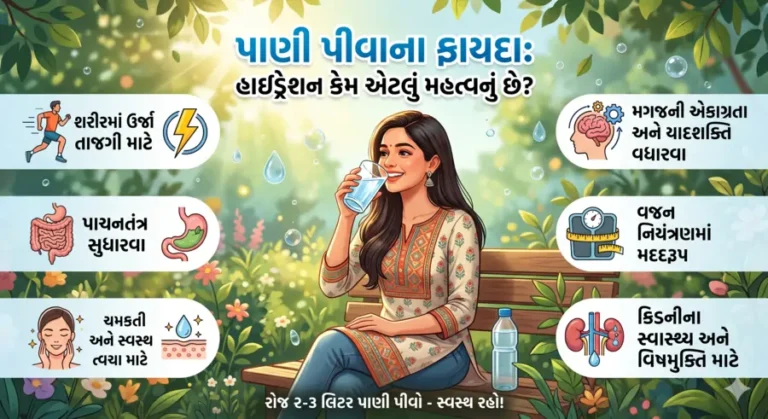 પાણી પીવાના ફાયદા હાઇડ્રેશન કેમ એટલું મહત્વનું છે