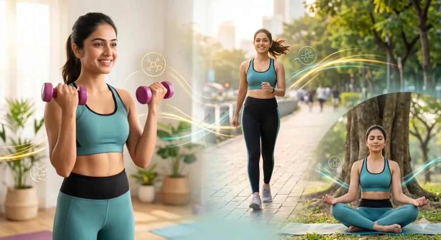  પીસીઓએસ (PCOS) માં ઇન્સ્યુલિન સેન્સિટિવિટી વધારવા માટે શ્રેષ્ઠ વર્કઆઉટ