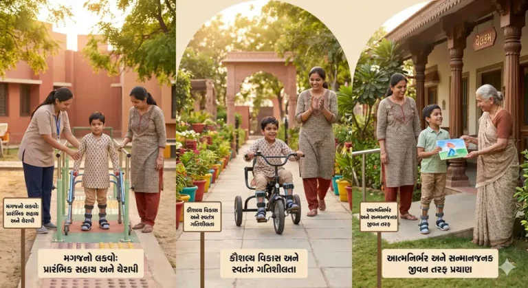 મગજનો લકવો (Cerebral Palsy - CP) બાળકોને સ્વતંત્ર બનાવવાની સફર