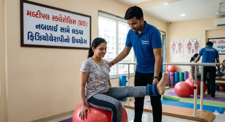 મલ્ટીપલ સ્ક્લેરોસિસ (MS) નબળાઈ સામે લડવા ફિઝિયોથેરાપીનો ઉપયોગ