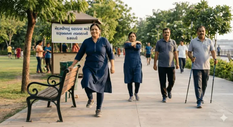 મેદસ્વીપણું (Obesity) ઘટાડવા માટે શરૂઆતના તબક્કાની કસરતો
