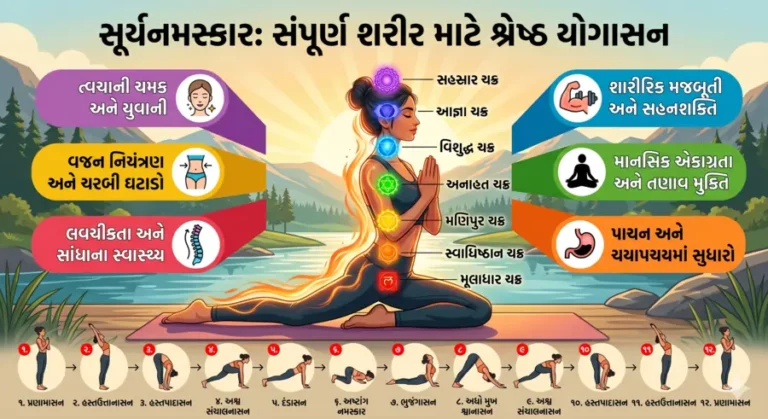 સૂર્યનમસ્કાર: સંપૂર્ણ શરીર માટે શ્રેષ્ઠ યોગાસન