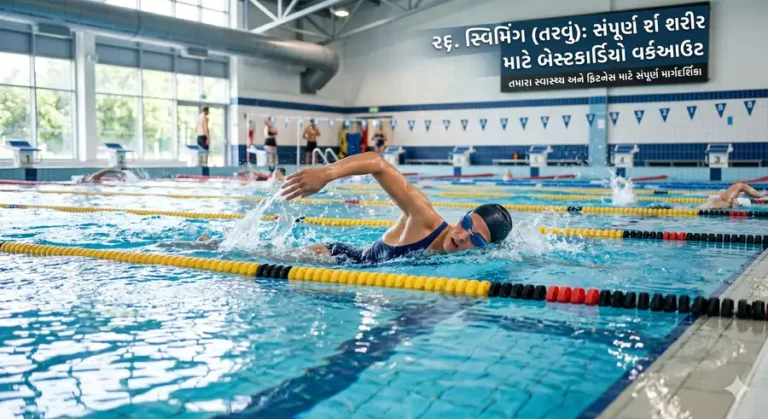 સ્વિમિંગ (તરવું) સંપૂર્ણ શરીર માટે બેસ્ટકાર્ડિયો વર્કઆઉટ