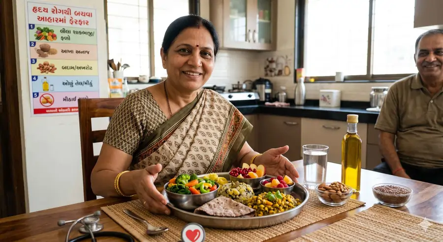 હૃદય રોગ (Heart Disease) થી બચવા માટે રોજિંદા આહારમાં શું ફેરફાર કરવા