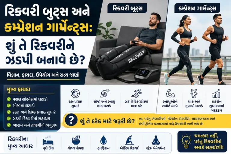 રિકવરી બૂટ્સ અને કમ્પ્રેશન ગાર્મેન્ટ્સ શું તે રિકવરીને ઝડપી બનાવે છે