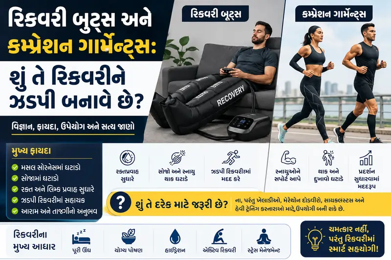 રિકવરી બૂટ્સ અને કમ્પ્રેશન ગાર્મેન્ટ્સ શું તે રિકવરીને ઝડપી બનાવે છે