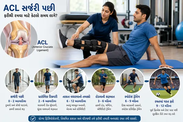 ACL સર્જરી પછી ઘૂંટણની લિગામેન્ટ સર્જરી પછી ફરીથી રમવા માટે કેટલો સમય લાગે