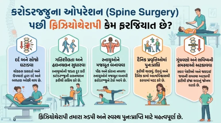 કરોડરજ્જુના ઓપરેશન (Spine Surgery) પછી ફિઝિયોથેરાપી કેમ ફરજિયાત છે