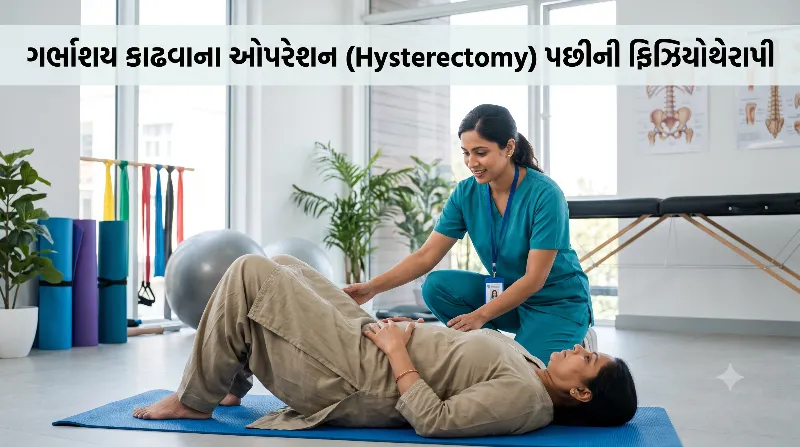 ગર્ભાશયની કોથળી કાઢવાના ઓપરેશન (Hysterectomy) પછીની ફિઝિયોથેરાપી.